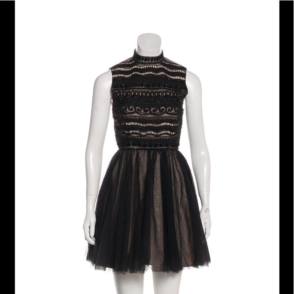 Olive + Olivia Sleeveless Tulle Dress